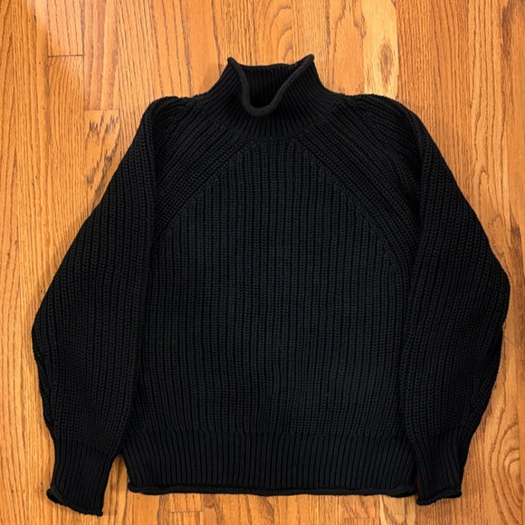 J. Crew Sweaters - J. Crew Women’s Black Knit Turtleneck Sweater